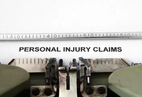Personal injury claim Stock Photos