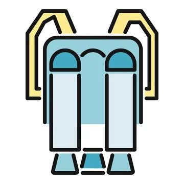 Personal jetpack concept for individual future flight 스톡 일러스트