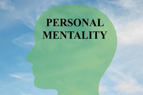 Personal Mentality concept Stock Illustration