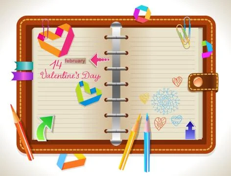 Personal organizer Stock Illustration