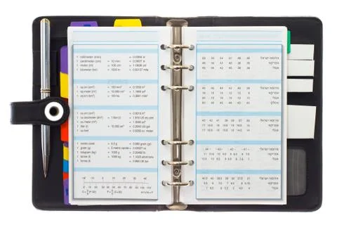 Personal organizer Stock Photos