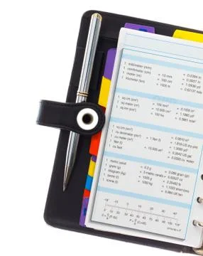 Personal organizer Stock Photos