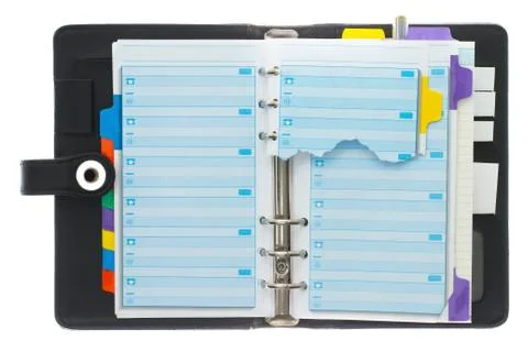 Personal organizer Stock Photos