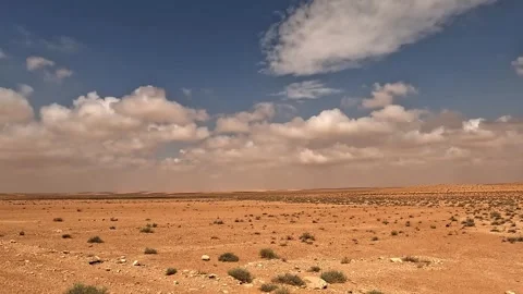 Personal perspective driving along remote desert road. passenger pov Stock-Footage 278955939