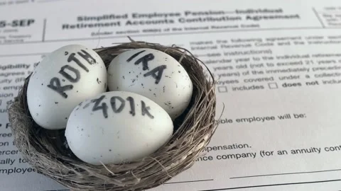 Personal plan 401k Stock Footage 137711624