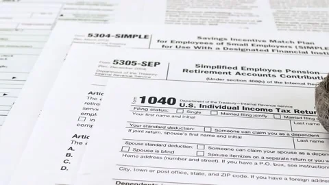 Personal plan 401k Stock Footage 137712673