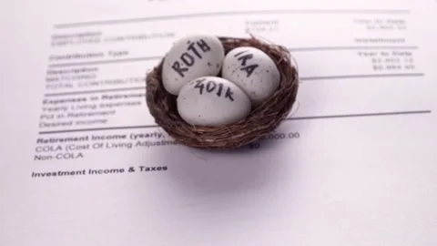 Personal plan 401k Stock Footage 140887140