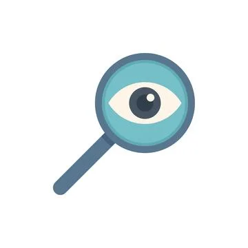 Personal privacy icon flat vector. Data protect Stock Illustration