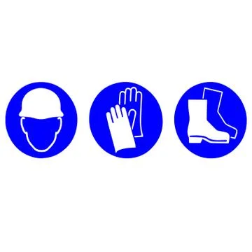 Personal protective equipment Stock Illustration