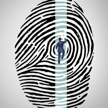 Personal Security Challenge Stock Illustration