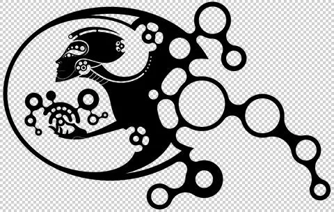 Personal space Stock Illustration