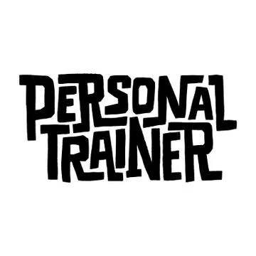 Personal trainer Active lifestyle Stock Illustration