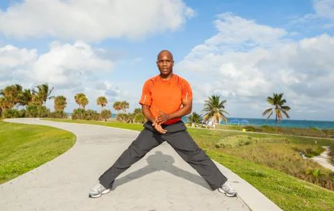 Personal trainer Foto stock