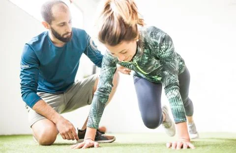 Personal trainer Stock Photos
