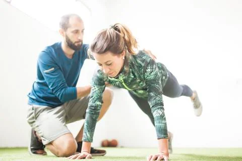 Personal trainer Stock Photos