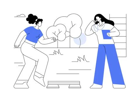 Personal training program isolated cartoon vector illustrations. Stock Illustration