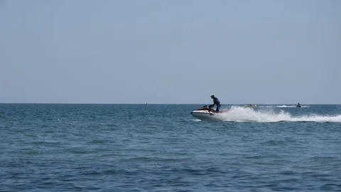 Personal watercraft Stock Footage 94178507