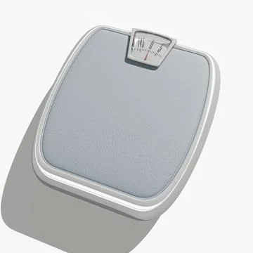 Personal Weight Scale 3D Model