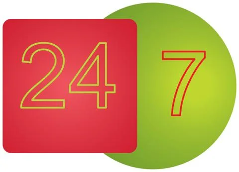 Personal working time Stock Illustration