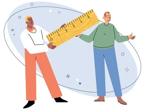 Personal zone. Embracing our differences leads to personal and societal growt Stock Illustration