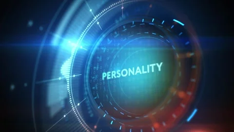 Personality. Business, Technology concept. 3d illustration Stock Footage 309360745