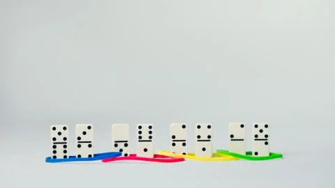 Personality traits concept based on colour types. Dominance, inducement Stock Photos