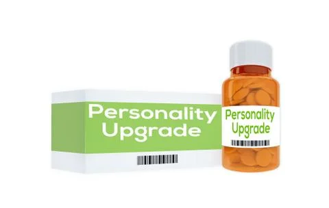 Personality Upgrade concept Stock Illustration