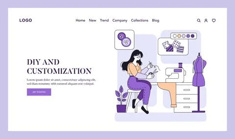 Personalization. Flat Vector Illustration Stock Illustration