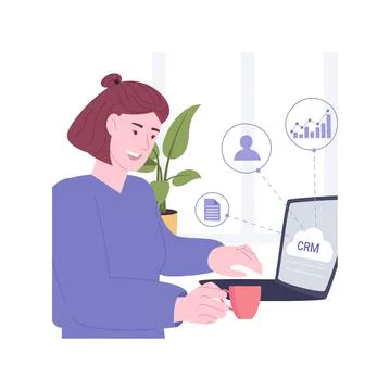 Personalized customer experience isolated cartoon vector illustrations. Stock Illustration