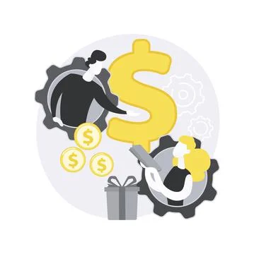 Personalized selling abstract concept vector illustration. Stock Illustration