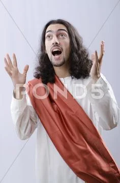 Personification of Jesus Christ Stock Photos
