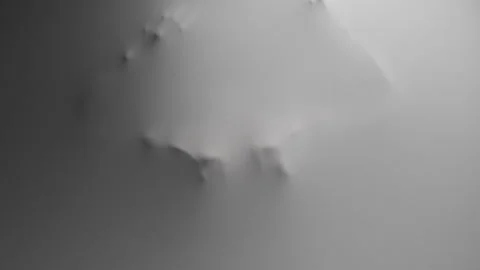 Person's back and shoulders pushing into an elasticated spandex material Stock Footage 259736353