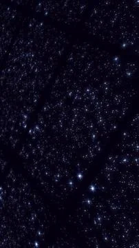 Perspective blue star grid digital space warp abstract background イラスト素材
