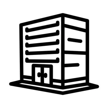 Perspective drawing architectural drafter line icon vector illustration Stock Illustration