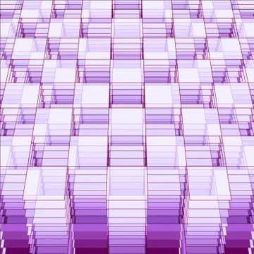 Perspective geometric template Stock Illustration