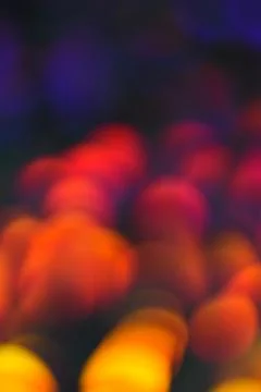 Perspective gradient bokeh. Stock Photos