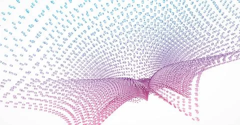 Perspective grid background. Technology(science) style. Vector Illustration. Stock Illustration