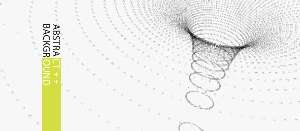Perspective grid background. Technology(science) style. Vector Illustration. Stock Illustration