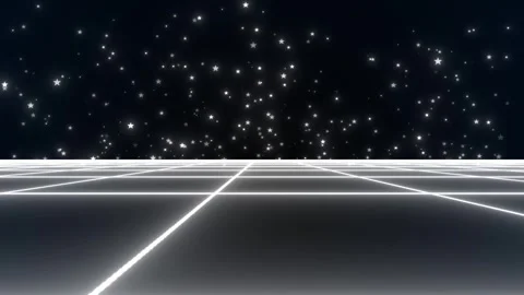 Perspective Grids and Lines motion animation Stock-Footage 344095829