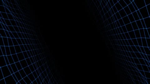 Perspective Grids and Lines motion animation Video stock 344095855