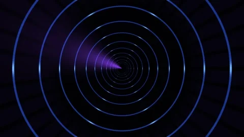 Perspective hexagonal tunnel background for creative Stock Footage 341705489