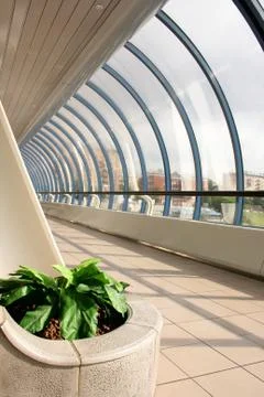 Perspective of the passage Stock Photos