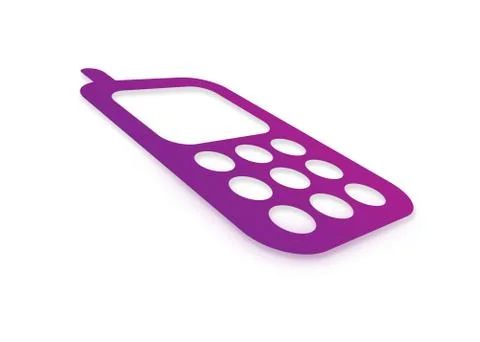 Perspective phone Illustrazione stock