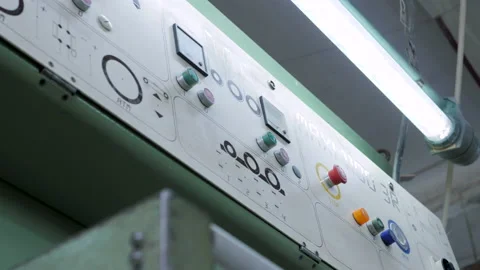 Perspective plan. machine for processing wood and plywood. woodworking factory Stock Footage 231226953