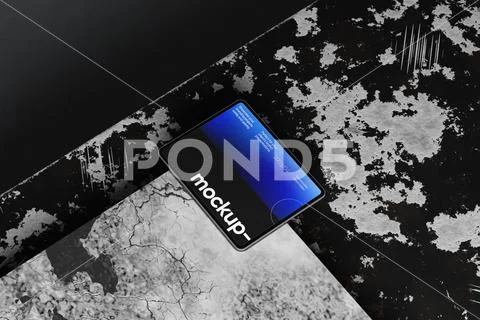 Perspective Poster Mockup Template PSD Template