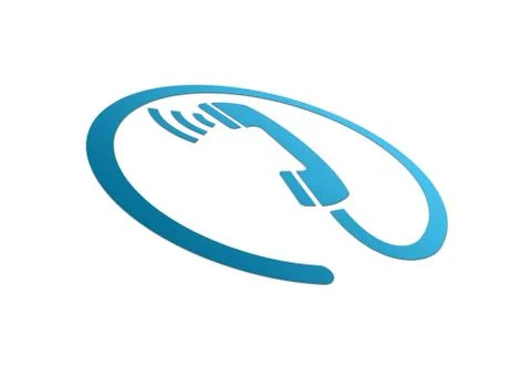 Perspective support phone Stock Illustration