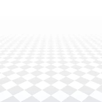 Perspective tiled floor. Illustrazione stock