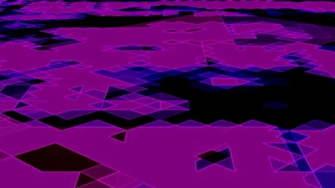 Perspective Triangle Planar Texture Motion Video Right to Left Pattern Shift Stock Footage 300928138