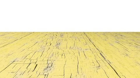 Perspective view of a flat wooden surface with a pronounced texture and annua Stock Illustration