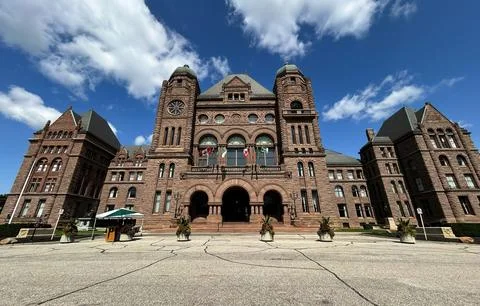 Perspective View of The Legislative Assembly of Ontario Stock Photos